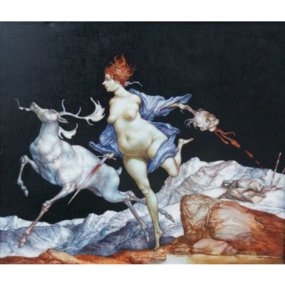 Diana mit Landvermesser